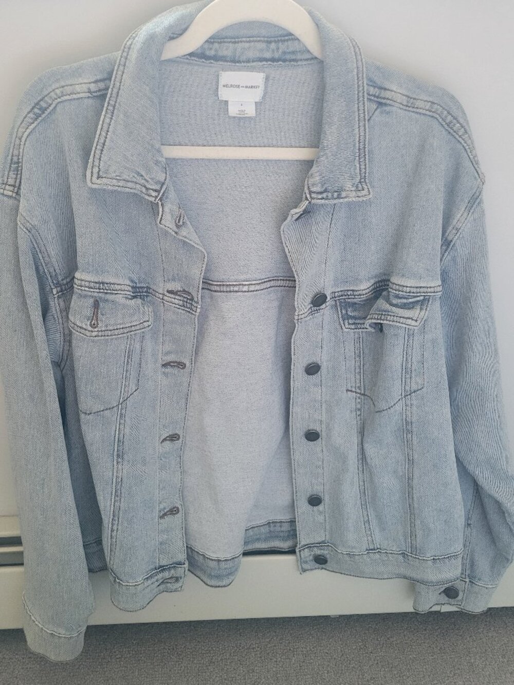 Melrose and market denim jacket